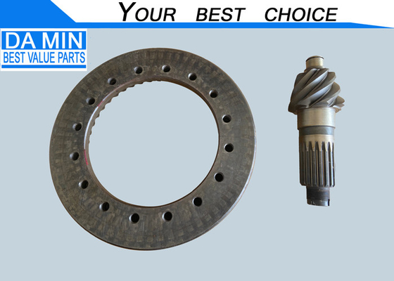 1412104740 Ağır Kamyon Hız oranı 45/7 Dış çapı Boyutu 17.5 Inch Flange Gear 37 Diş