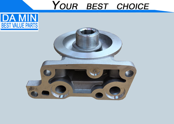 8970966774 4HK1 Motor Parçaları İçin Yağ Filtresi Vücudu Alüminyum Baş Filtre Dönüştürme Silindir Blokunda Asılı Kurulum