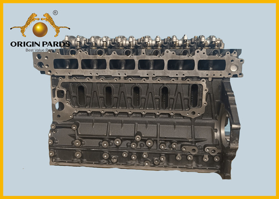 6HK1 Çıplak Motor Endüstriyel Makine ZAX330 SY485 Kargo Kamyonu FTR FVR FVZ Silindir Bloku Ve Silindir Kafası