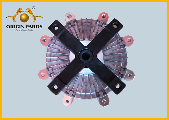 8971297380 ISUZU 4HF1 4HG1 Fan Debriyaj Çapraz Yüklemek Koltuk Düz Ve Yuvarlak Fan Blade Ile Bağlayın