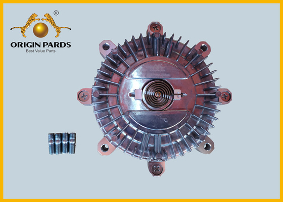 8971297380 ISUZU 4HF1 4HG1 Fan Debriyaj Çapraz Yüklemek Koltuk Düz Ve Yuvarlak Fan Blade Ile Bağlayın