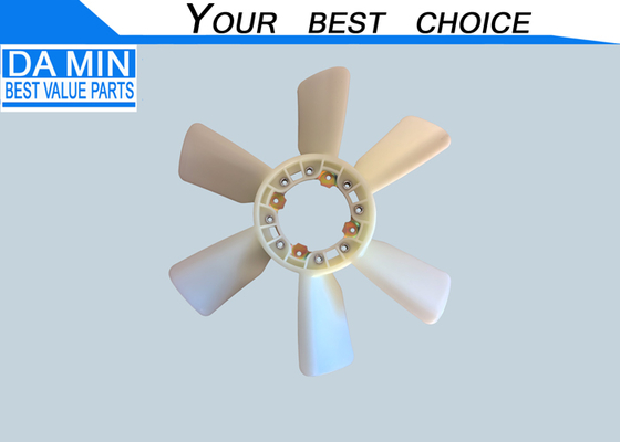 6HE1 6HH1 6HK1 Fan Blade 8943992861 Dış çapı 500mm ve 6 bıçaklı radyatör soğutma fanı Isuzu FSR FTR FVR Orta Kamyon