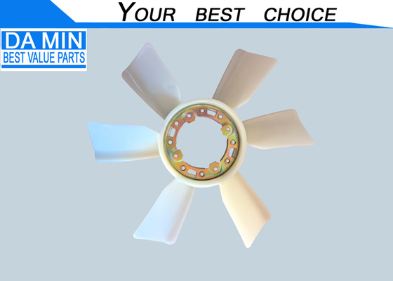 6HE1 6HH1 6HK1 Fan Blade 8943992861 Dış çapı 500mm ve 6 bıçaklı radyatör soğutma fanı Isuzu FSR FTR FVR Orta Kamyon