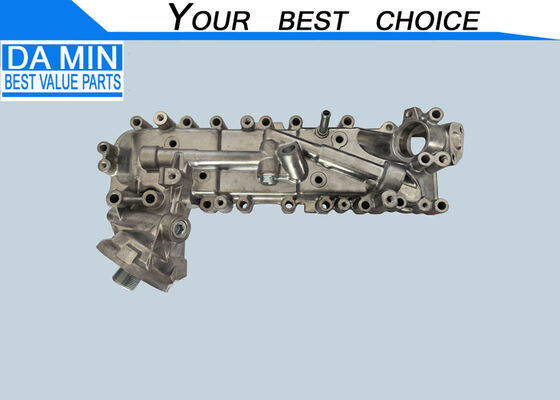 4JJ1 Motor Yağ Soğutucu Tertibatı için Yağ Soğutucu Kapağı ve Soğutucu Çekirdeği 8980254034 Isuzu Dmax Pickup Mux Suv Binek Araçta Kullanılır