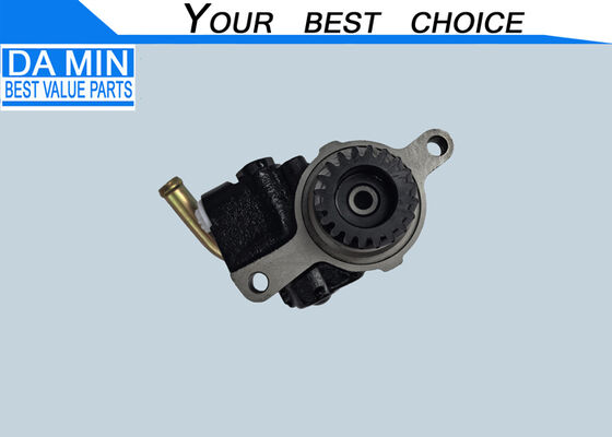 J08E Motor Hidrolik Güçlü Direksiyon Pompası 44310-E0120 RH Helikal Dişler 20T Uzun Yağ Borusu Hino Kamyon Direksiyon Şasi Parçaları
