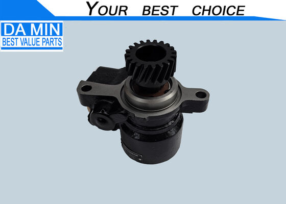 J08E Motor Hidrolik Güçlü Direksiyon Pompası 44310-E0120 RH Helikal Dişler 20T Uzun Yağ Borusu Hino Kamyon Direksiyon Şasi Parçaları