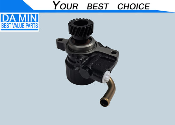 J08E Motor Hidrolik Güçlü Direksiyon Pompası 44310-E0120 RH Helikal Dişler 20T Uzun Yağ Borusu Hino Kamyon Direksiyon Şasi Parçaları
