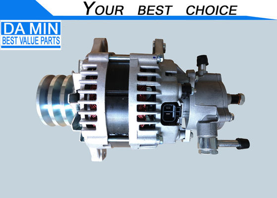 24V 80A Jeneratör 8973515741 Motor 4HF1 4HG1 4HJ1 Vakum pompası ile 2 iğneli fiş Alüminyum gövde parçaları